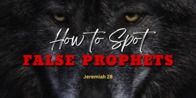 How to Spot False Prophets (Jer. 28:1-17)